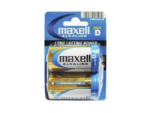 Bateria alkaliczna MAXELL LR20 na blistrze