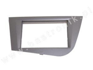 Adapter plast. Seat Leon 2005> - szary 2DIN