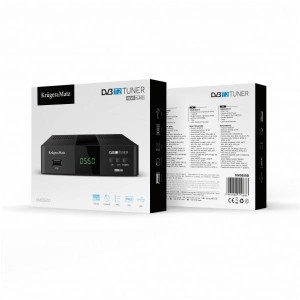 Tuner DVB-T2 H.265 HEVC Kruger&Matz